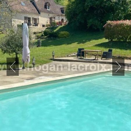 Вилла Domaine Du Bonheur En Pierre Avec Piscine, Proche Sarlat Carlux Экстерьер фото