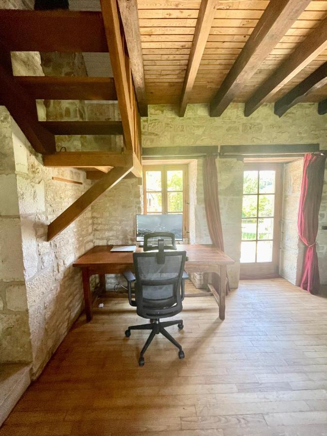 Вилла Domaine Du Bonheur En Pierre Avec Piscine, Proche Sarlat Carlux Экстерьер фото