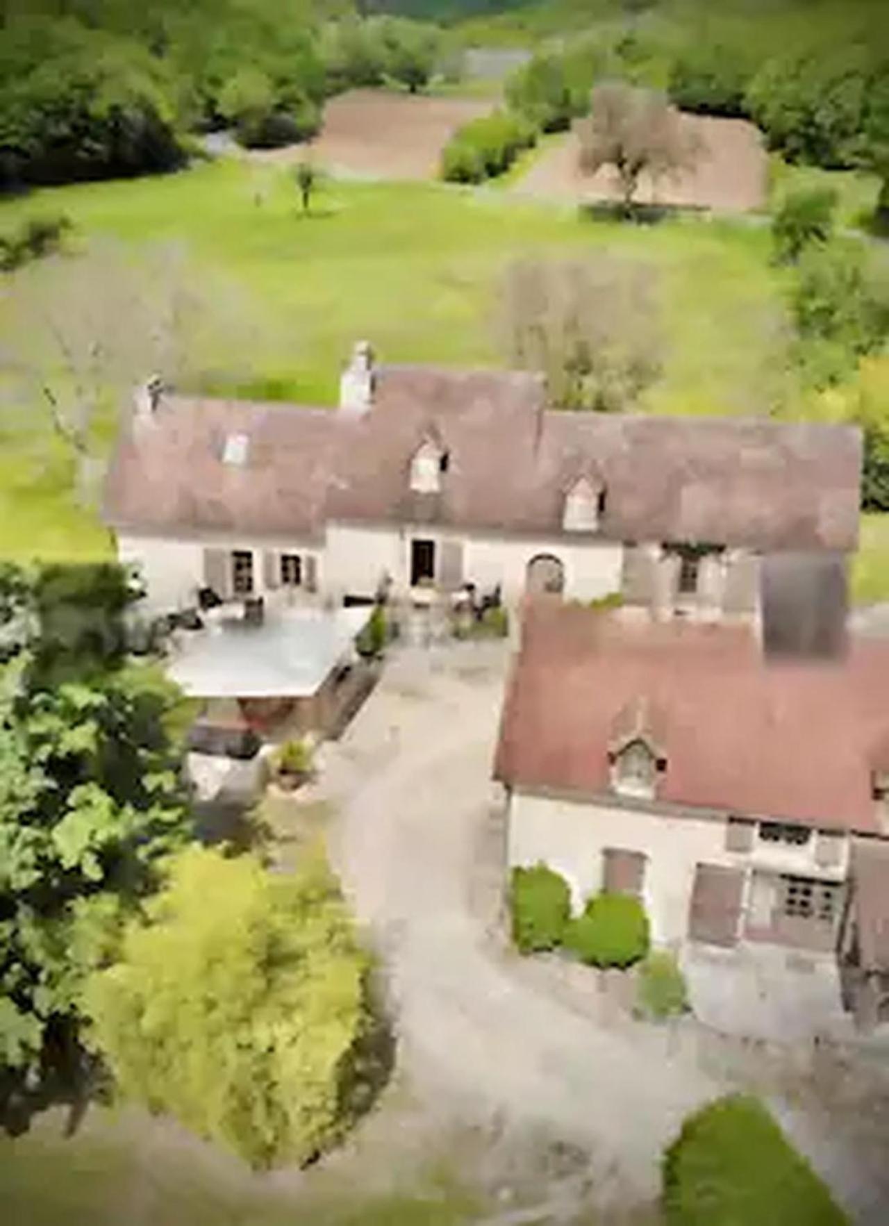 Вилла Domaine Du Bonheur En Pierre Avec Piscine, Proche Sarlat Carlux Экстерьер фото