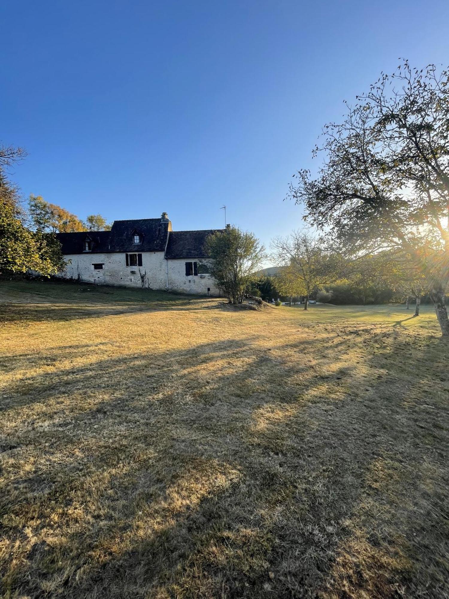 Вилла Domaine Du Bonheur En Pierre Avec Piscine, Proche Sarlat Carlux Экстерьер фото